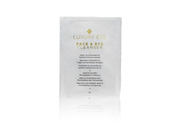Sachet nettoyant visage et yeux